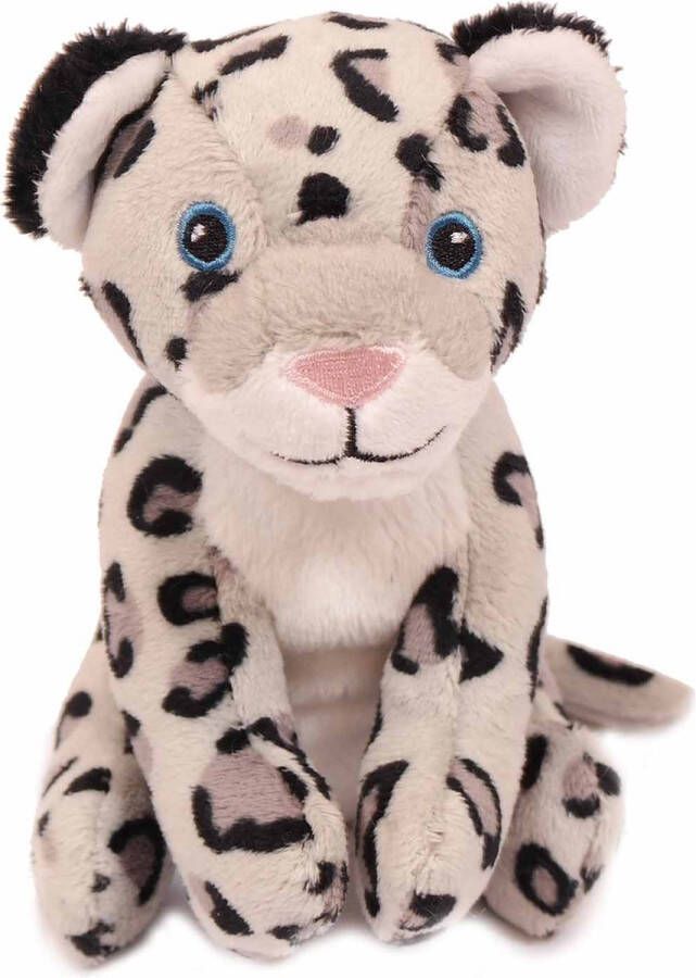 PIA Soft Toys Pluche Knuffeldier Sneeuwluipaard Sneeuwpanter 13 cm