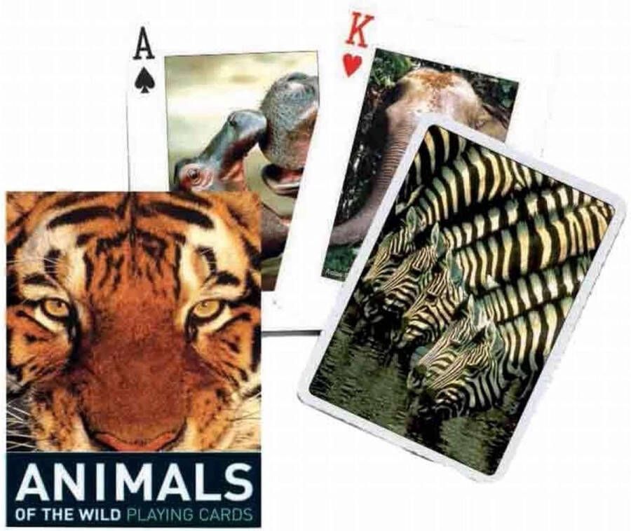 Piatnik Animals of the Wild Speelkaarten Single Deck