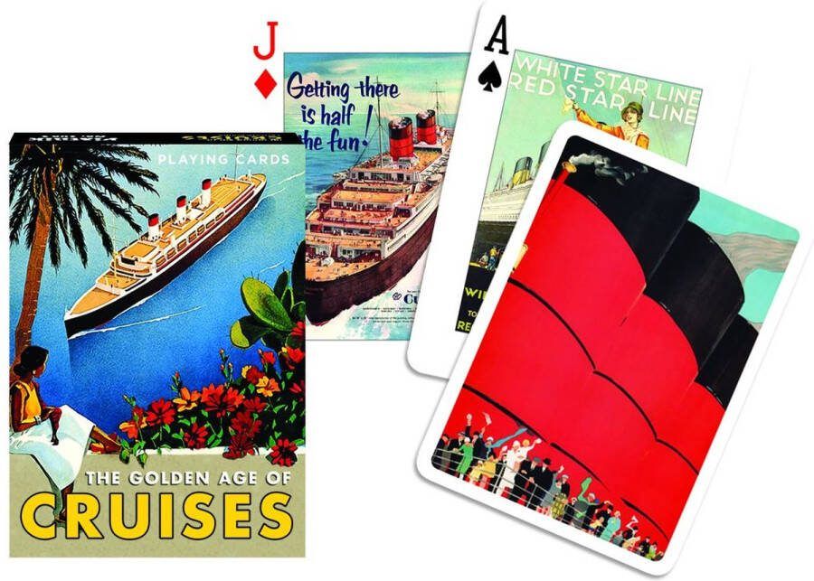 Piatnik Cruise Liners Speelkaarten Enkeldeks