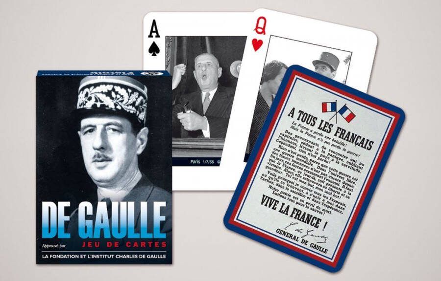 Piatnik De Gaulle Speelkaarten Single Deck