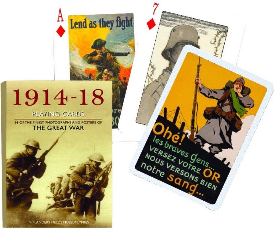 Piatnik De Grote Oorlog 1914-1918 Speelkaarten Enkeldeck