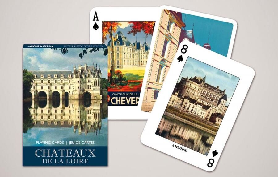 Piatnik Chateaux de la Loire Speelkaarten Enkeldeks