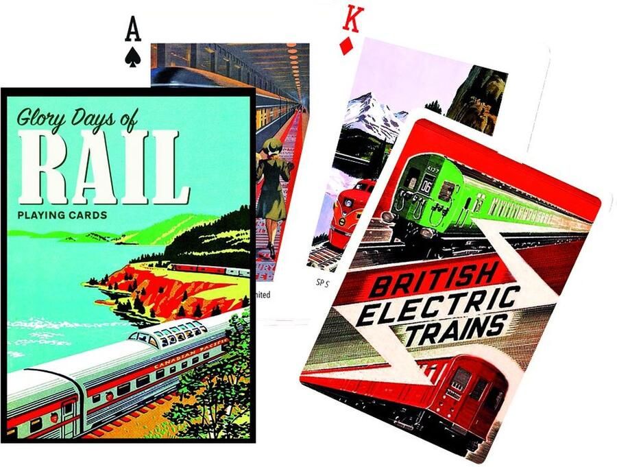 Piatnik Glory Days Of Rail Speelkaarten Enkeldeks