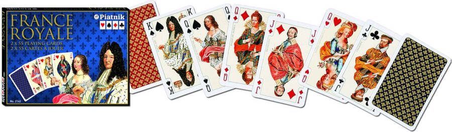 Piatnik Pokerkaarten France Royale de Luxe