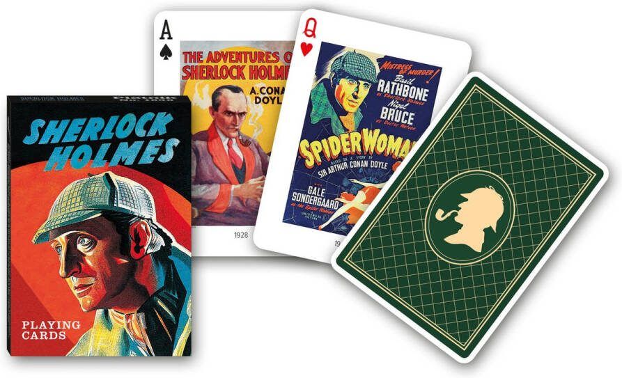 Piatnik Sherlock Holmes Speelkaarten Enkeldeks