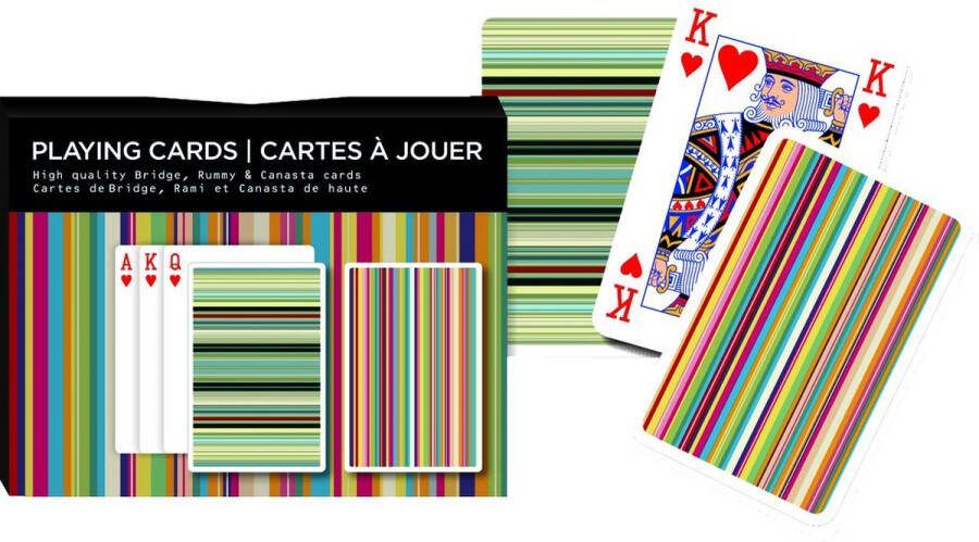 Piatnik Stripes Speelkaarten Double Deck