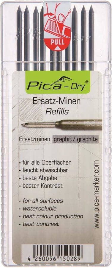Pica 4030 Dry navulling t.b.v. Dry 3030 Markeerpotlood