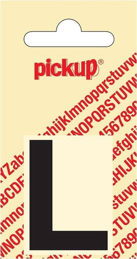Pickup Plakletter Helvetica 40 mm zwart L