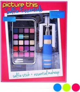 Picture this Markwins Selfiestick make-up 20-delig Blauw