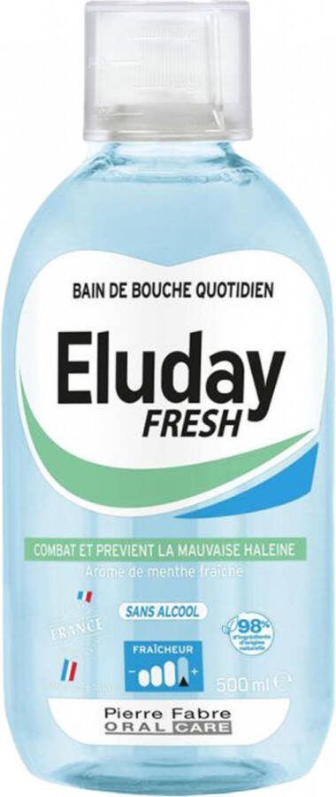 Pierre Fabre Oral Care Eluday Fris Mondwater 500 ml