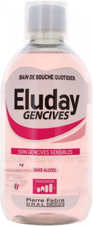 Pierre Fabre Oral Care Eluday Tandvlees Dagelijks Mondwater 500 ml
