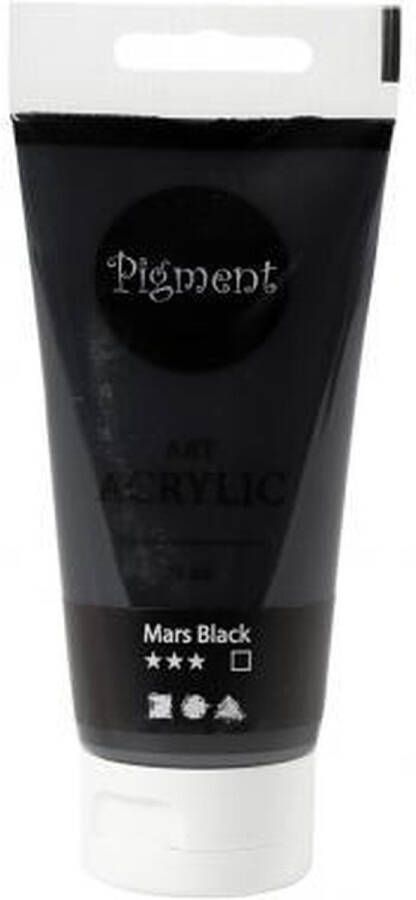 Pigment Art Acrylverf Mars Black Dekkend 75 ml