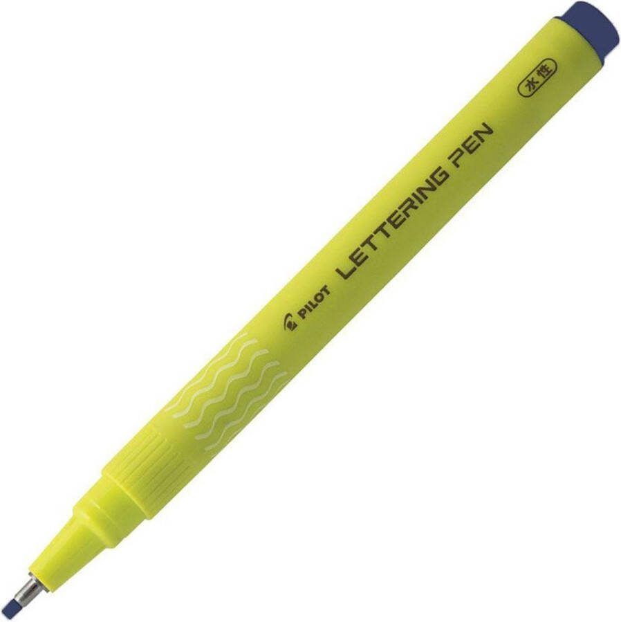 Pilot Blauwe Lettering Kalligrafiepen – 2.0mm Medium Kalligrafie & handlettering pen