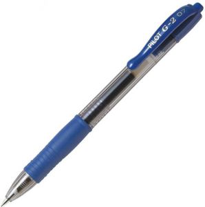 Pilot G-2 – Gel Ink Blauwe Rollerball pen – Medium Tip