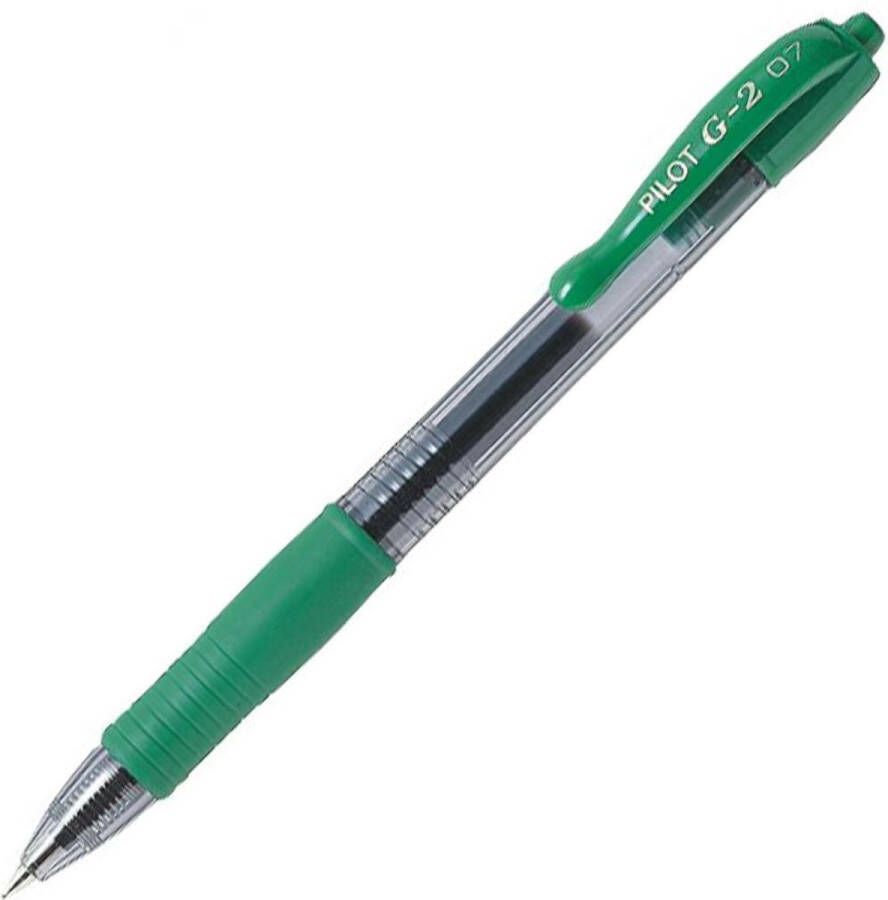 Pilot G-2 – Gel Ink Groene Rollerball pen – Medium Tip