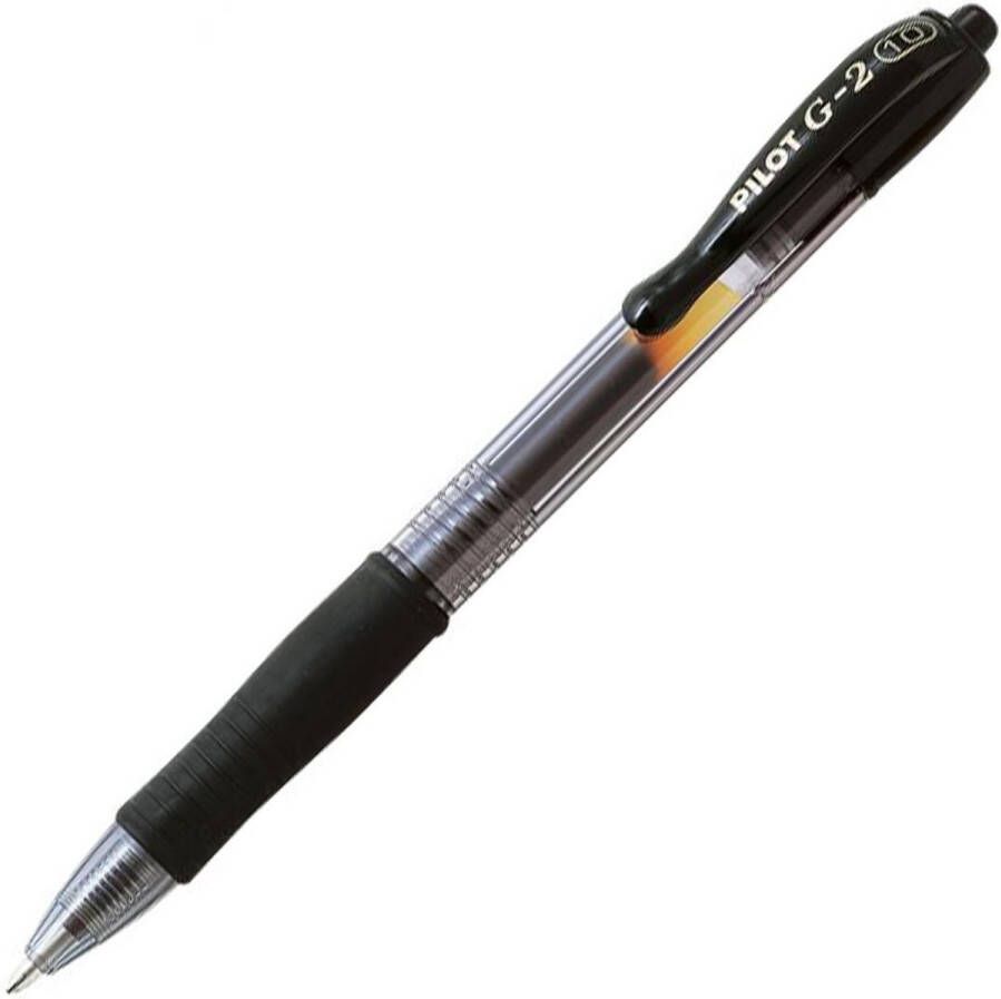 Pilot G-2 Gel Ink Zwarte Rollerball pen Broad Tip