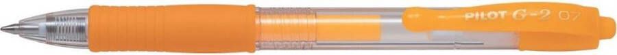 Pilot G-2 – Neon Abrikoos Gel Ink Rollerball pen – Medium Tip
