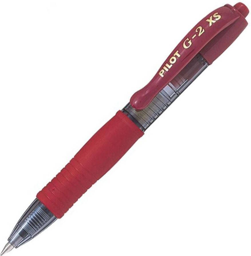Pilot G-2 Pixie – Gel Ink Bordeaux Rode Rollerball pen – Medium Tip