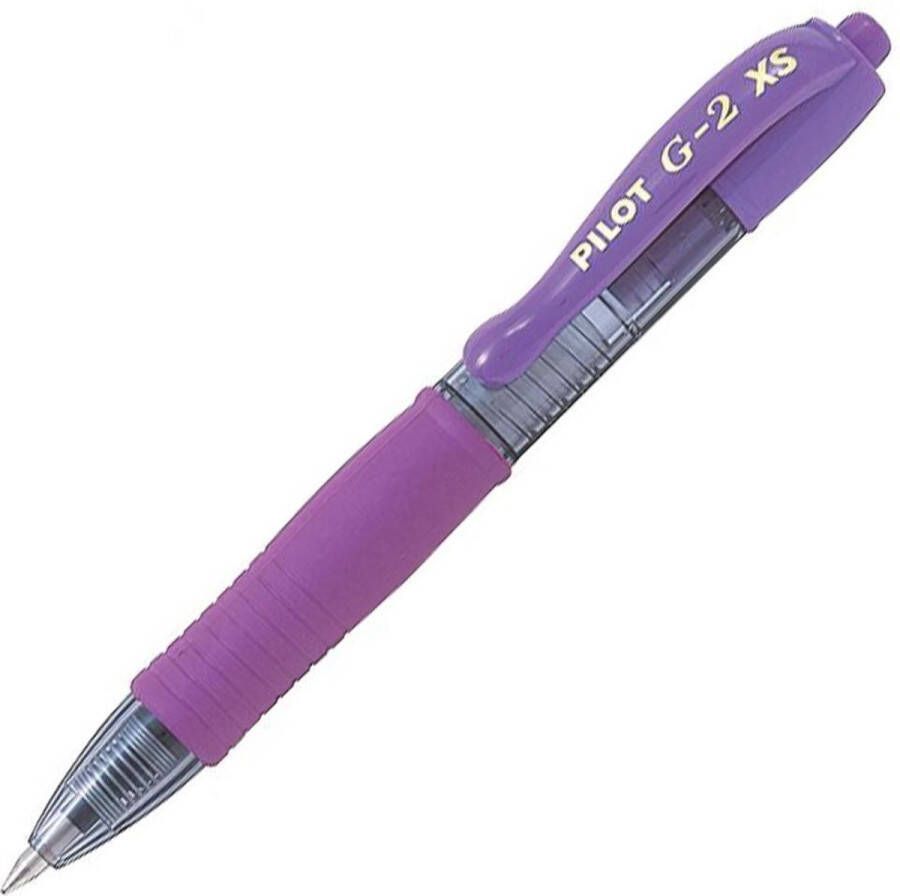 Pilot G-2 Pixie – Gel Ink Violet Rollerball pen – Medium Tip