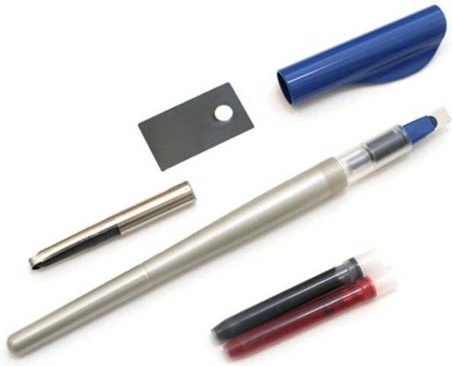 Pilot Parallel Kalligrafeer Pen 6 0mm + EXTRA een A5 Tomoe River Paper Kalligrafeer Notebook
