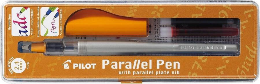 Pilot Parallel Pen 2.4mm + kalligrafiepapier