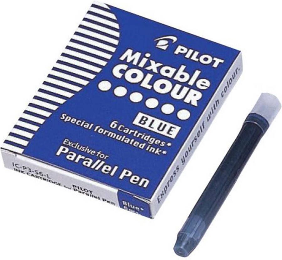Pilot Parallel Pen Blauwe Cartridges