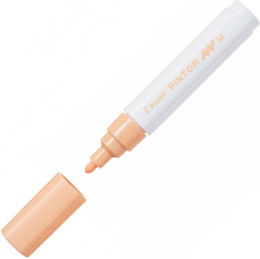 Pilot Pintor Pastel Oranje Verfstift Medium marker met 1 4mm schrijfbreedte Inkt op waterbasis Dekt op elk oppervlak zelfs de donkerste Teken kleur versier markeer schrijf kalligrafeer…