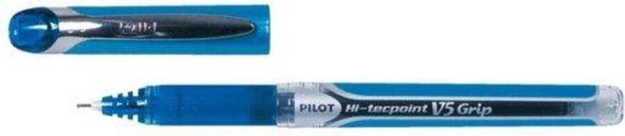 Pilot ROLLERPEN HI-TECPOINT GRIP V5 0.5 BLAUW