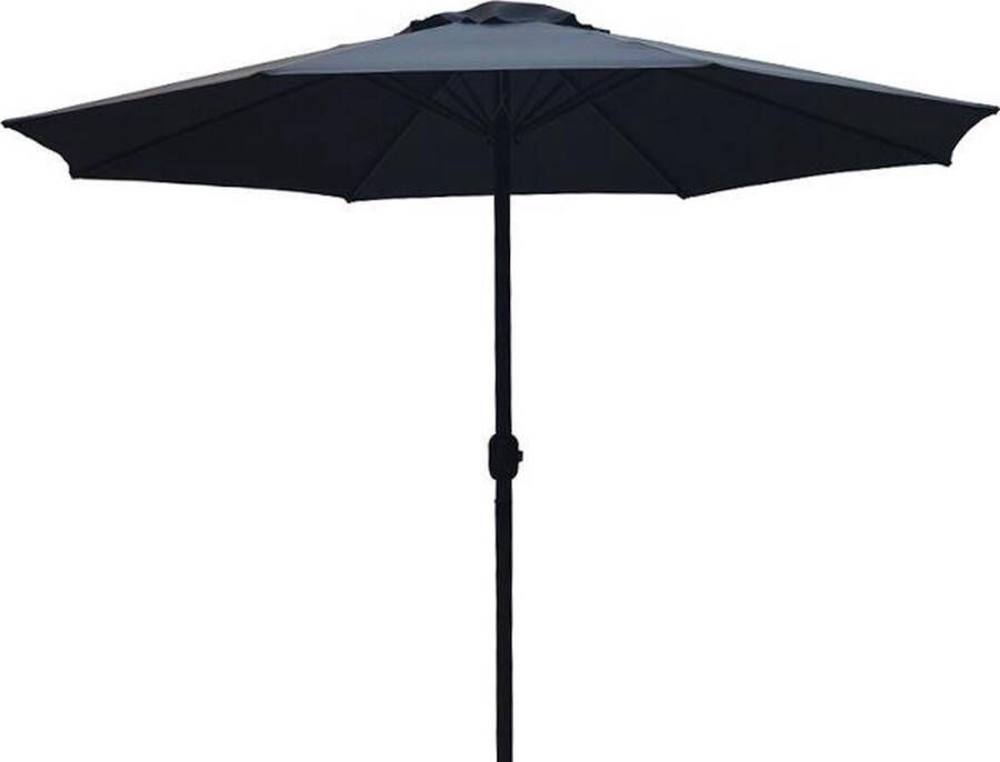 Pimxl Parasol Luxe 8-ribs Ø 300cm Antraciet