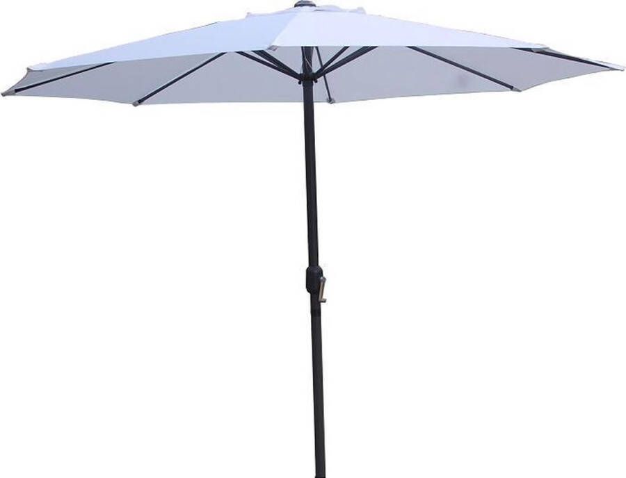 Pimxl Parasol Luxe 8-ribs Ø 300cm Wit