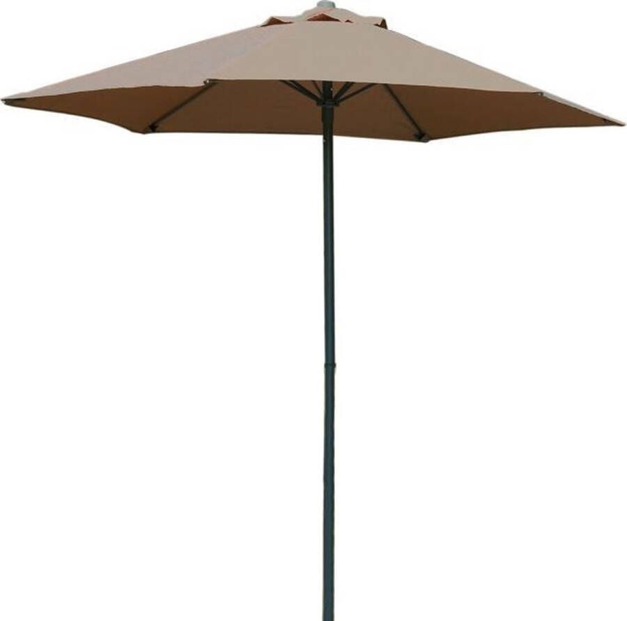 Pimxl Parasol Rond Ø 200cm Taupe