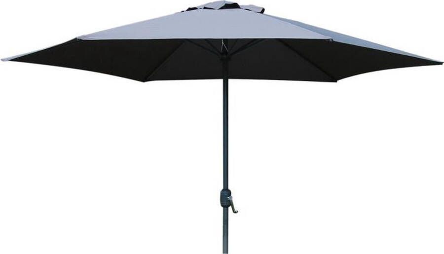 Pimxl Parasol Luxe 6-ribs Ø 300cm Antraciet