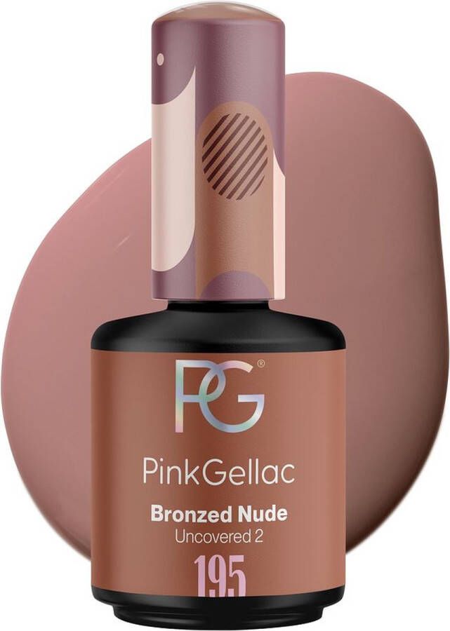 Pink Gellac Bronzed nude\ Gellak Manicure voor Gelnagels Gel Lak gellak nagellak gelnagels producten gel nails gelnagel 15ml
