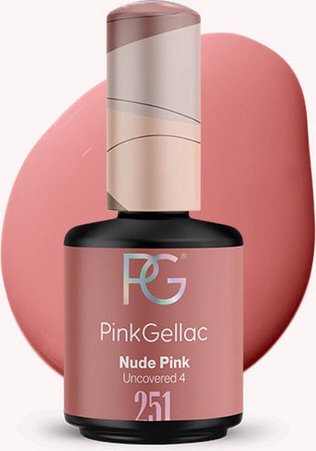 Pink Gellac 251 Nude Pink Gel Lak 15ml Roze Gel Nagellak Gel Nails Gelnagel Producten