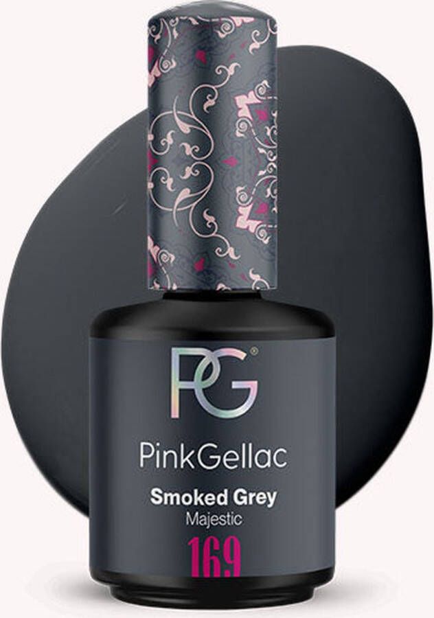 Pink Gellac Grijs Gellak Gel Nagellak Gelnagellak Gelnagels Producten Gel Nails Smoked Grey 15 ml