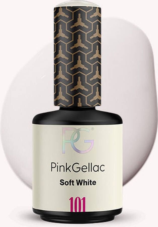 Pink Gellac Witte Gellak Nagellak Manicure voor Gelnagels Gel Nagellak Gellak Nagellak Gelnagellak Gel Nails Gelnagel 15 ml
