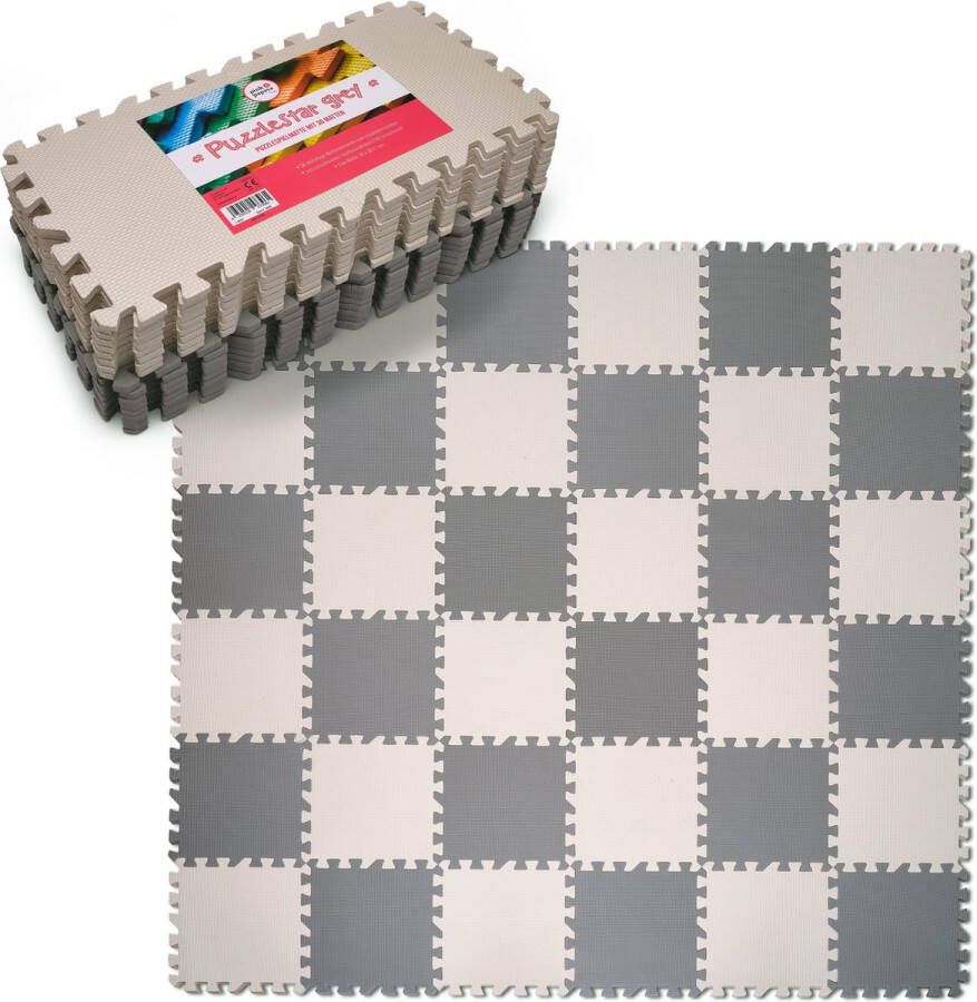 Pink Papaya Puzzelmat Puzzlestar Grijs