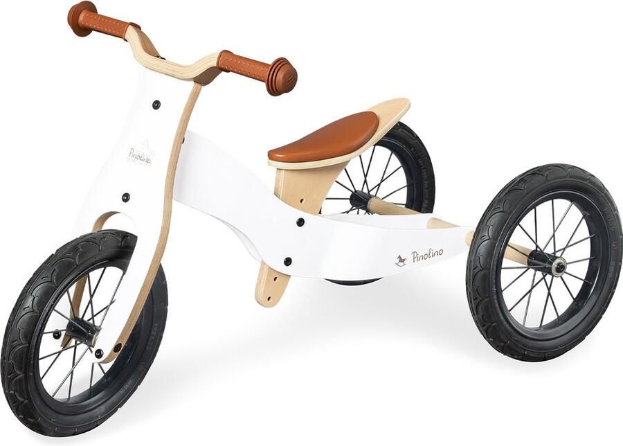 Pinolino Balance driewieler 'Oskar' wit naturel