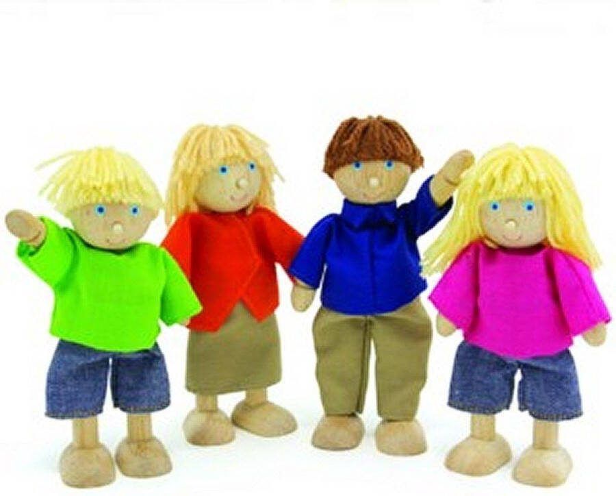 Pintoy Poppenfamilie voor poppenhuis star loft