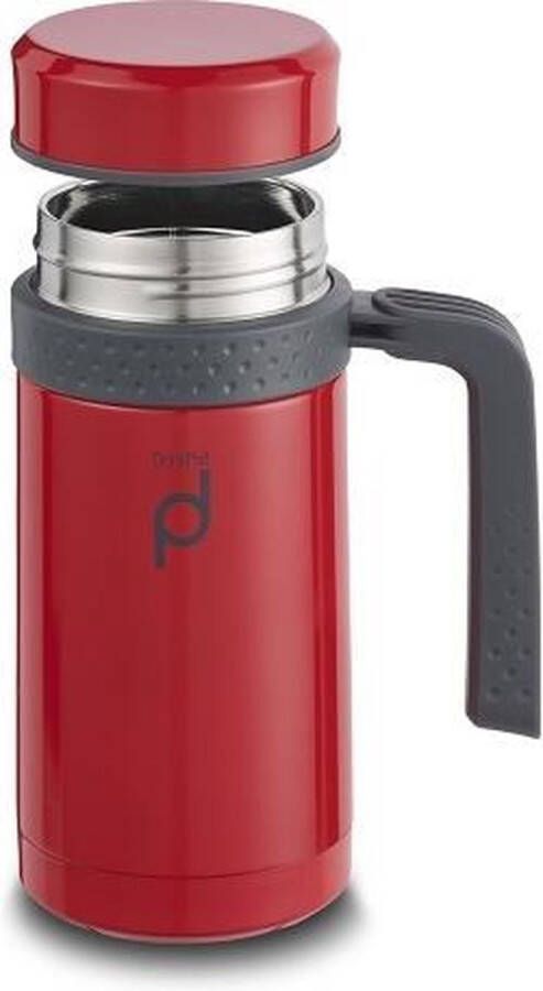 Pioneer by Grunwerg Vacuum Thermosbeker 0 45L Rood Pioneer