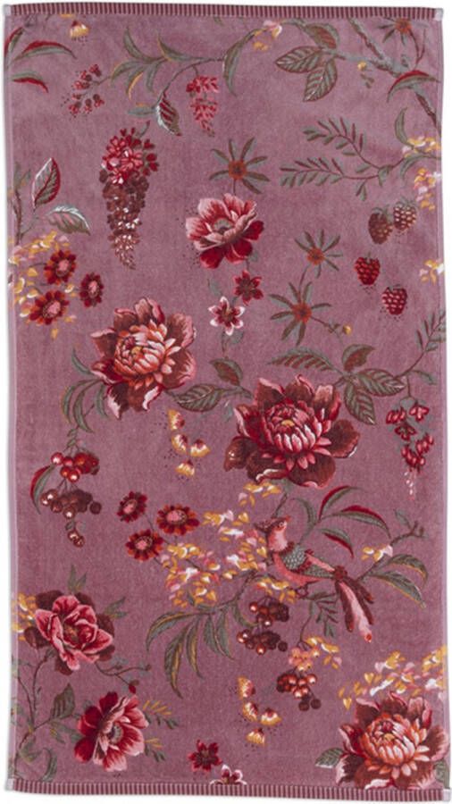 PiP Studio badgoed Secret Garden mauve gastendoekje 30x50 cm