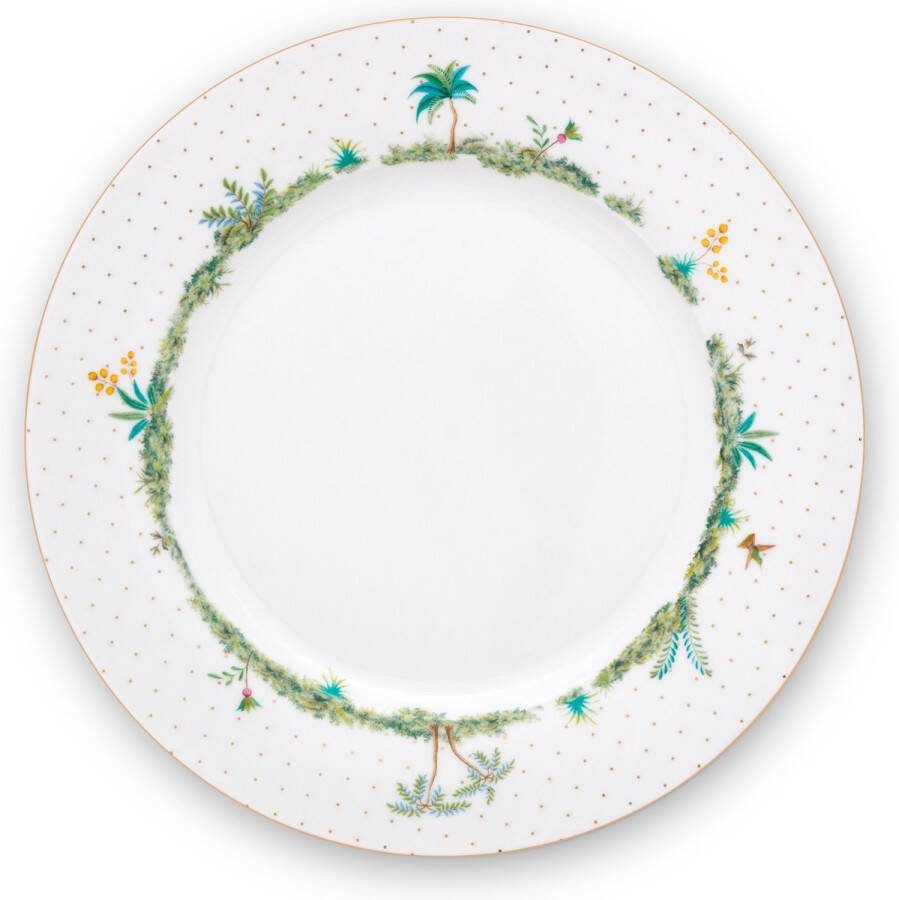PiP Studio Jolie Dots Gold dinerbord 26.5cm (1)