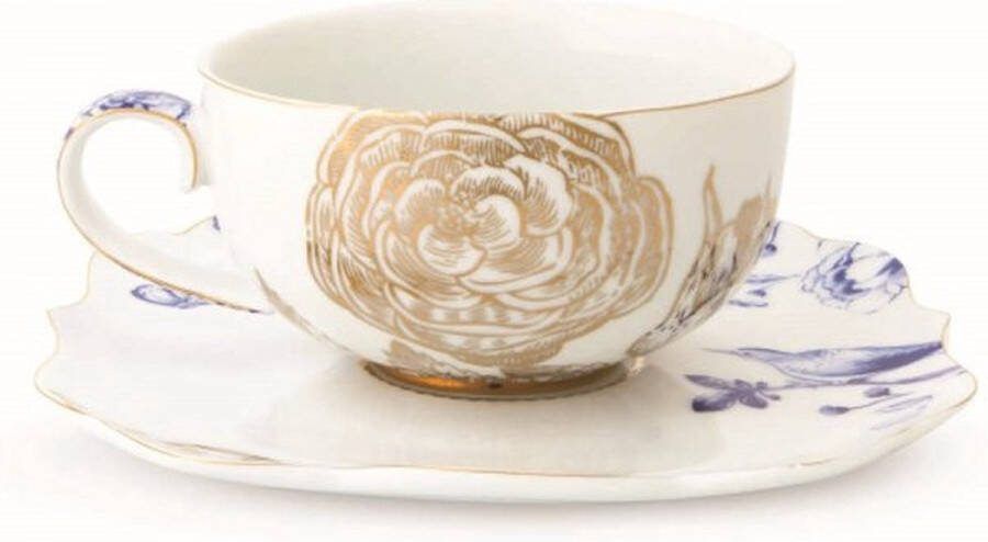 Pip Studio Kop en schotel Royal White 225ml