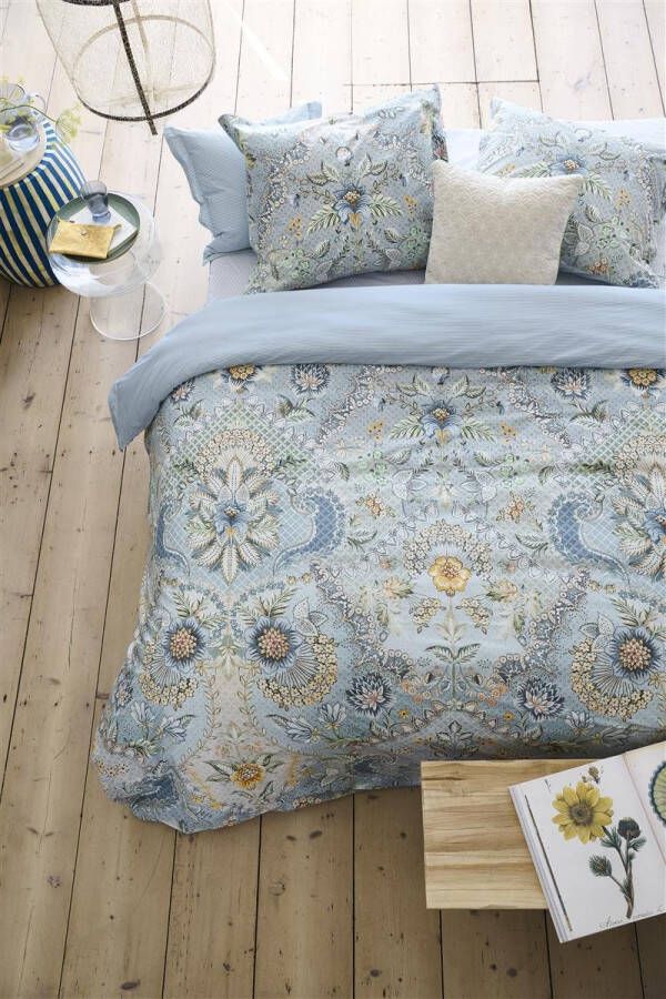 PiP Studio Saluti Grandi Dekbedovertrek Lits-jumeaux 240 x 200 220 cm Licht blauw