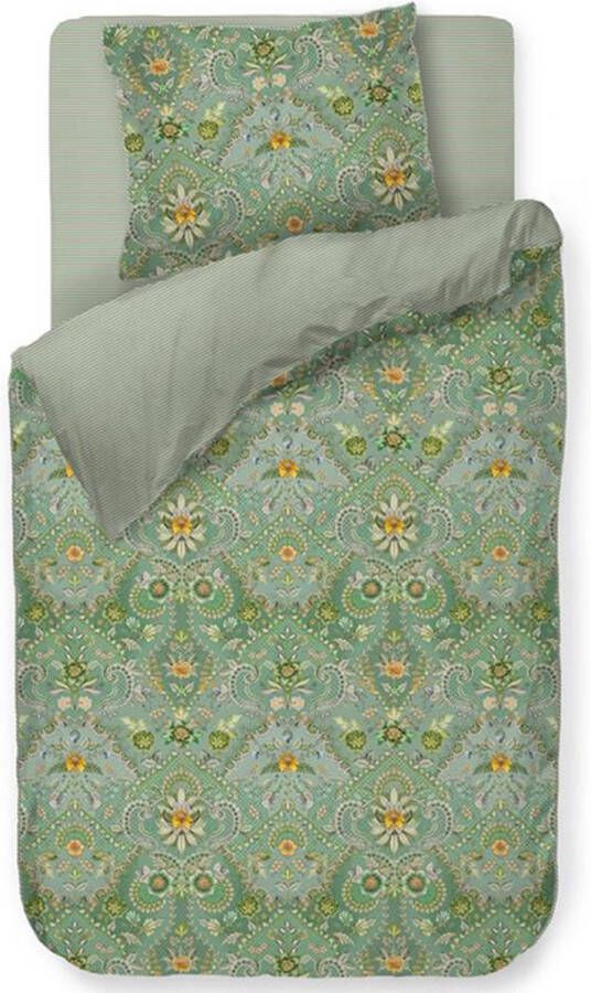 PiP Studio Saluti Piccoli Dekbedovertrek Tweepersoons 200 x 200 220 cm Groen