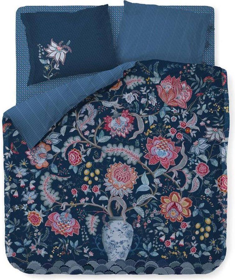 PiP Studio Tree of Life dekbedovertrek Tweepersoons 200x200 220 Donker Blauw