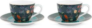 Pip Studio Winter Wonderland espressokopje en schotel (set van 2)