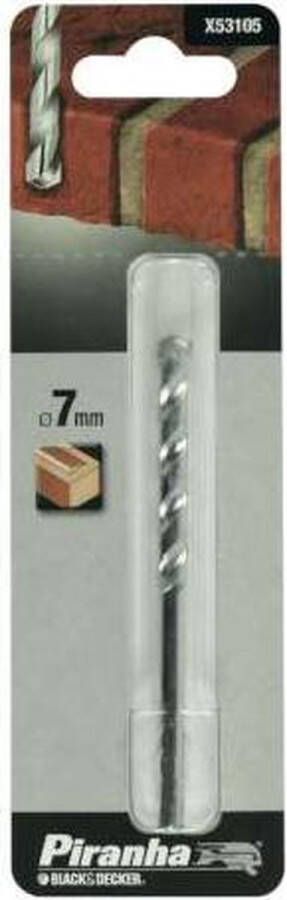 Piranha Boor voor gips baksteen Ø 7 mm 100 mm X53105-QZ