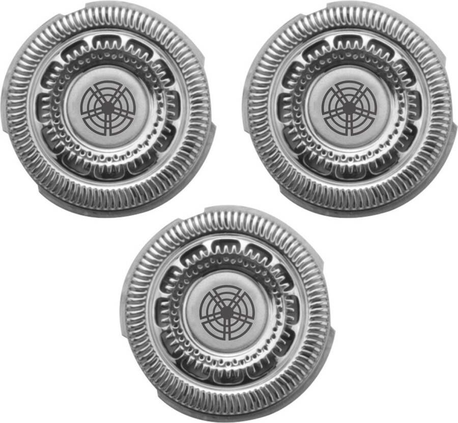 Pitt & Co. 3 Scheerkoppen geschikt voor Philips SH90 S9000 serie – scheerhoofd – Scheermesjes shaving blades