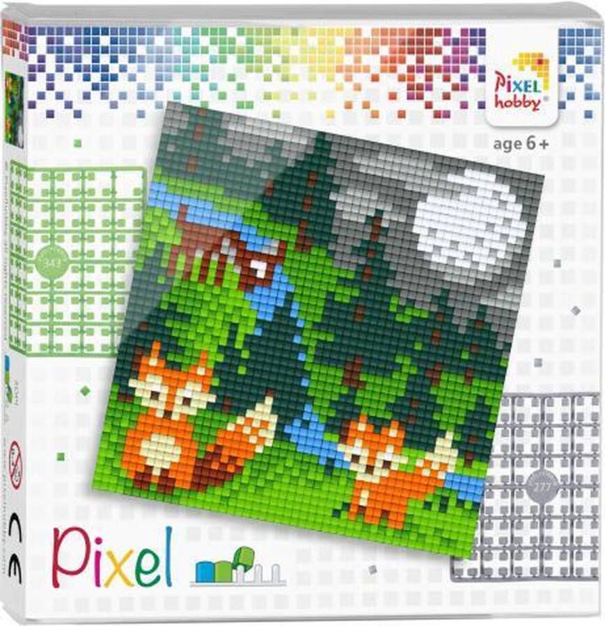 PIXELHOBBY Pixel Set In het bos 44010